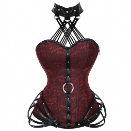 Steel Boned Steampunk Gothic Corsets and Bustiers Tops