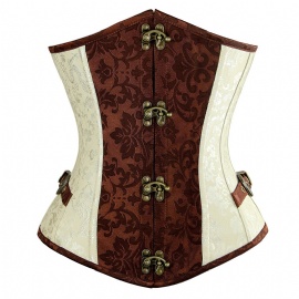 Underbust Corset Tops for Women Steampunk Gothic Bustiers