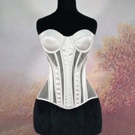 Elegant White Corset Tops Bridal & Sexy Bustiers