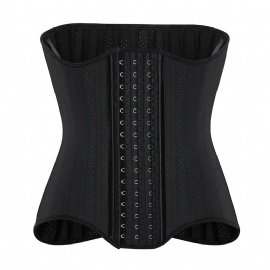 Latex Waist Trainer 25 Spiral Steel Boned Underbust Corsets Bustiers