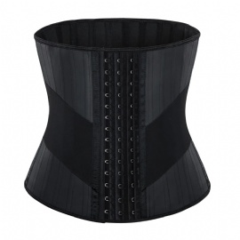 11.6inch Latex Waist Trainer Corset 25 Steel Boned Underbust Bustiers Body Shaper