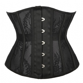 24 Spiral Steel Boned Underbust Corset Waist Trainer