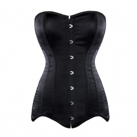 Long Torso Steampunk Gothic Steel Boned Hourglass Body Shaper